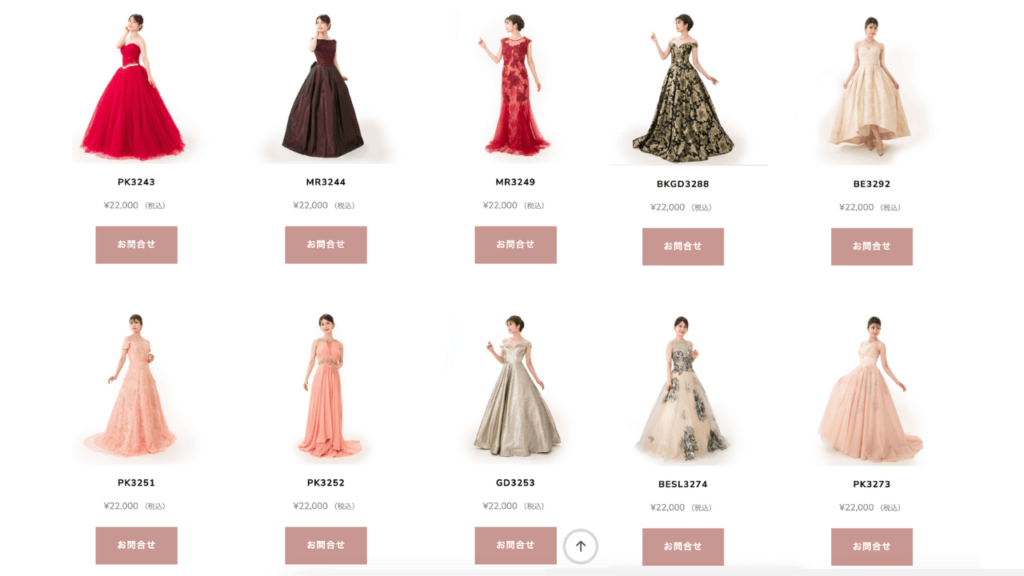 ピアノ発表会用ドレスのレンタルサービス
